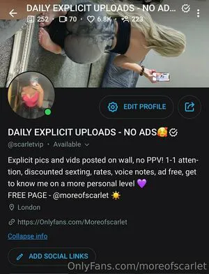 Moreofscarlet OnlyFans Leaked Free Thumbnail Picture - #QRW79nNmJG