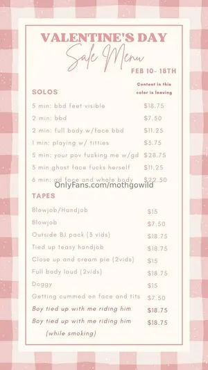 Mothgowild OnlyFans Leaked Free Thumbnail Picture - #F6v2fFnce7