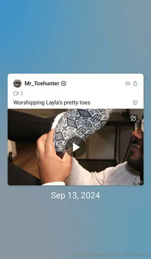 Mr Toehunter OnlyFans Leaked Free Thumbnail Picture - #au9Qay8FAl