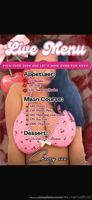 Ms Cherryofficial OnlyFans Leaked Free Thumbnail Picture - #J3Koe0D8tJ