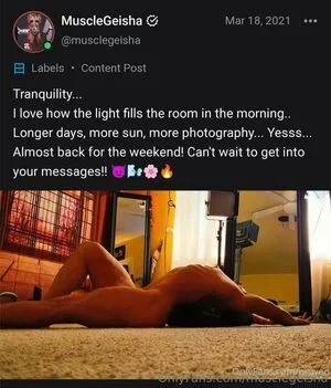 Musclegeisha OnlyFans Leaked Free Thumbnail Picture - #VOjA99WITH