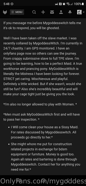 Mygoddesswitch2 OnlyFans Leaked Free Thumbnail Picture - #w1f33OQXHT