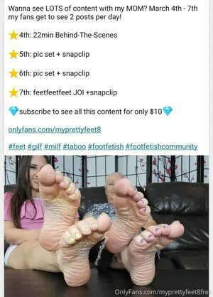 Myprettyfeet8free OnlyFans Leaked Free Thumbnail Picture - #xrlHtI8RbH