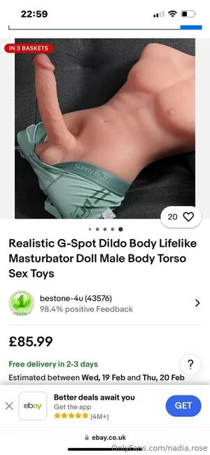 Nadia Rose OnlyFans Leaked Free Thumbnail Picture - #EoSTuTib14