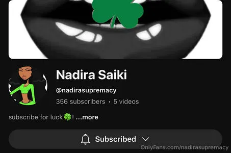 Nadirasupremacy OnlyFans Leaked Free Thumbnail Picture - #K7eEUxBW0y