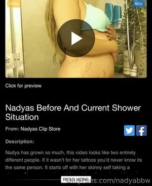Nadyabbw OnlyFans Leaked Free Thumbnail Picture - #4yA2WHieiL