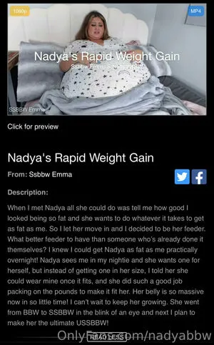 Nadyabbw OnlyFans Leaked Free Thumbnail Picture - #cEF5PVa01A