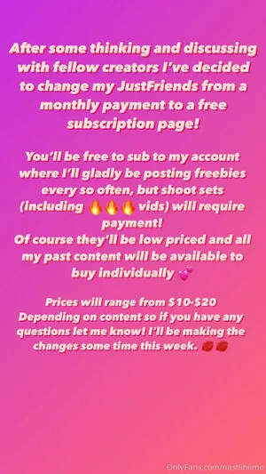 Nastiihiime OnlyFans Leaked Free Thumbnail Picture - #w1ktoshXB6