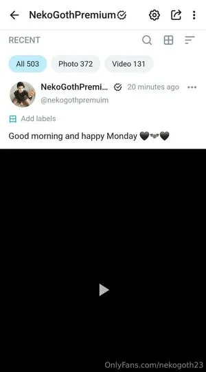 Nekogoth23 OnlyFans Leaked Free Thumbnail Picture - #tNwWnZXfXM