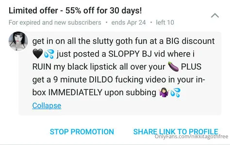 Nikkitagothfree OnlyFans Leaked Free Thumbnail Picture - #gNXXiwdJQV