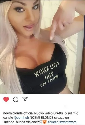 Noemi Blonde OnlyFans Leaked Free Thumbnail Picture - #wdxL3RWB6B
