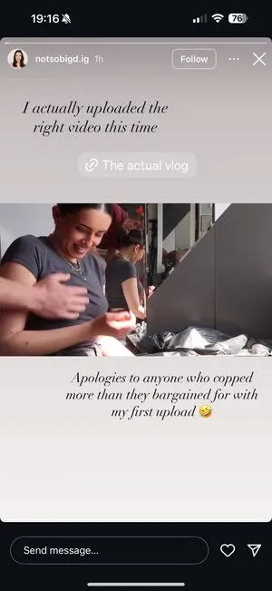 Notsobigd OnlyFans Leaked Free Thumbnail Picture - #HDDHQKZOuy