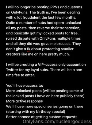 Nucleargoddess OnlyFans Leaked Free Thumbnail Picture - #dthZUoBMY5
