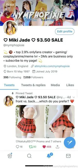 Nymphopixiefans OnlyFans Leaked Free Thumbnail Picture - #vDUwgMkMiI