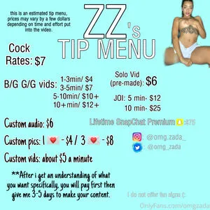 Omgzada OnlyFans Leaked Free Thumbnail Picture - #CRIkOVagto