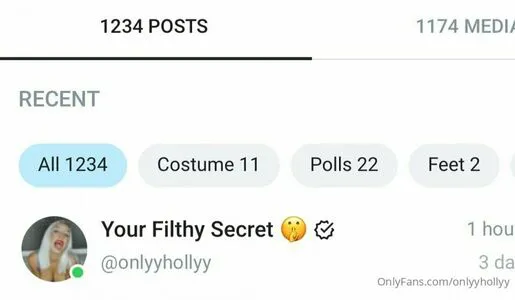 Onlyyhollyy OnlyFans Leaked Free Thumbnail Picture - #YT0NAn4U21