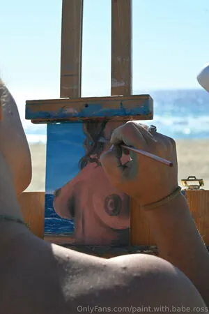 Paint With Babe Ross OnlyFans Leaked Free Thumbnail Picture - #YWFxIXsy7M