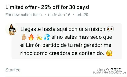 Paloma De Espadas Free OnlyFans Leaked Free Thumbnail Picture - #C7d40H99Hk