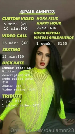 Paulamnr23 OnlyFans Leaked Free Thumbnail Picture - #tBBh5JnTLR