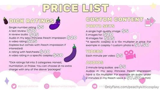 Peachykitticosplay OnlyFans Leaked Free Thumbnail Picture - #0gpCM6RUyE