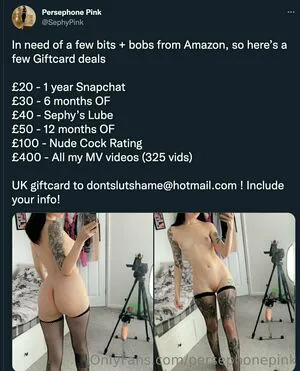 Persephonepink OnlyFans Leaked Free Thumbnail Picture - #ph4aqIJojY