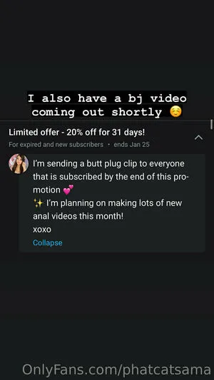 Phatcatsama OnlyFans Leaked Free Thumbnail Picture - #FKsDoXlaGJ