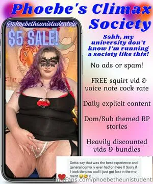 Phoebetheunistudent OnlyFans Leaked Free Thumbnail Picture - #muXmbhbuc4