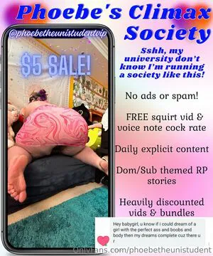 Phoebetheunistudent OnlyFans Leaked Free Thumbnail Picture - #qrEH9T4H7t