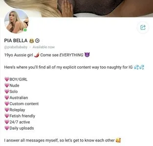 Piabellababy OnlyFans Leaked Free Thumbnail Picture - #mG2TGZtqRv