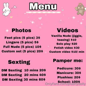 Plushydolly OnlyFans Leaked Free Thumbnail Picture - #3XJUmoklNS