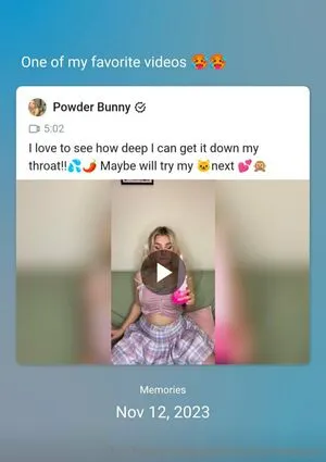 Powderbunnyfreepage OnlyFans Leaked Free Thumbnail Picture - #aE2L8vVs2Z