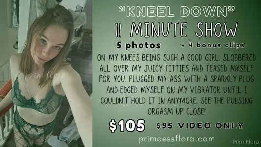 Primcessflora OnlyFans Leaked Free Thumbnail Picture - #SVNO37nGYz