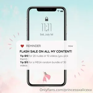 Princessxalicexx OnlyFans Leaked Free Thumbnail Picture - #ttv6RiQEAt