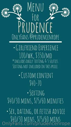Prudencenrope OnlyFans Leaked Free Thumbnail Picture - #ddY7yATaVs