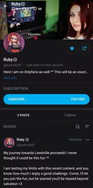 Pure Ruby OnlyFans Leaked Free Thumbnail Picture - #66RVEWQ7lQ