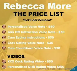 Rebeccamoreuk OnlyFans Leaked Free Thumbnail Picture - #d7TgzWGP0n