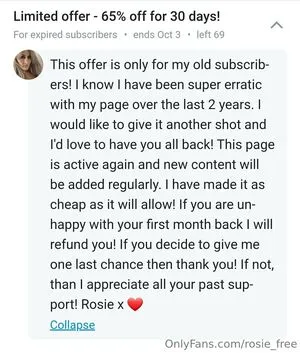 Rosie Free OnlyFans Leaked Free Thumbnail Picture - #PVQjjoW8hk