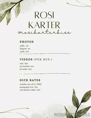 Rosikarterkiss OnlyFans Leaked Free Thumbnail Picture - #x3Vq1h3C9c