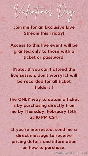 Rowanswovles OnlyFans Leaked Free Thumbnail Picture - #aMrRLTdpIK