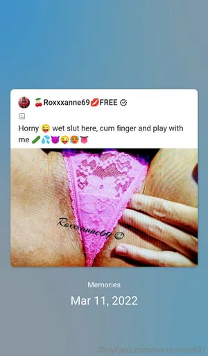 Roxxxanne691 OnlyFans Leaked Free Thumbnail Picture - #jqFb7zVMJe
