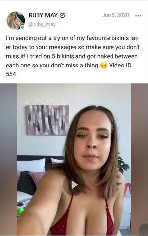 Ruby May OnlyFans Leaked Free Thumbnail Picture - #KCm76dMcYq