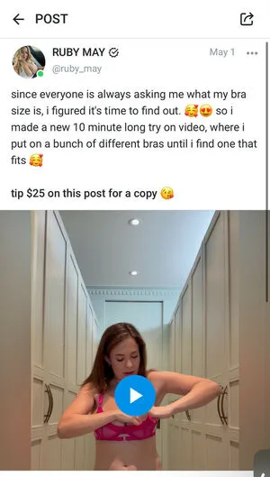 Ruby May OnlyFans Leaked Free Thumbnail Picture - #KGokNaIVfl