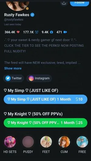 Rusty Fawkes OnlyFans Leaked Free Thumbnail Picture - #caesPtNEx1