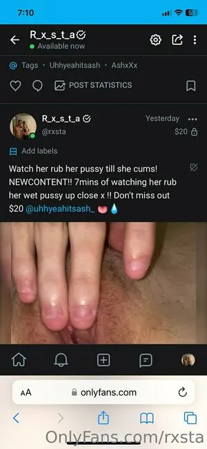 Rxsta OnlyFans Leaked Free Thumbnail Picture - #9Pbk8Zi7li