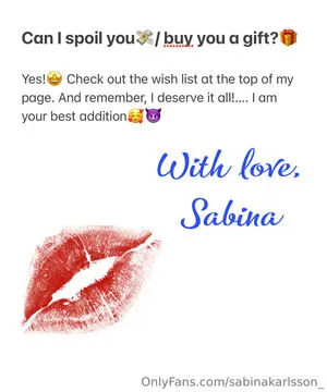 Sabinakarlsson OnlyFans Leaked Free Thumbnail Picture - #Z2WliO615F