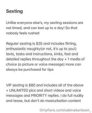 Sabinakarlsson OnlyFans Leaked Free Thumbnail Picture - #fxYuyw8NtM