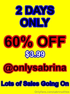 Sabrina4free OnlyFans Leaked Free Thumbnail Picture - #ogS3SFq2CT