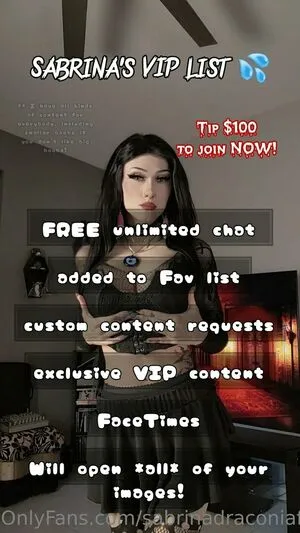 Sabrinadraconiafree OnlyFans Leaked Free Thumbnail Picture - #6YOUDsIW0n