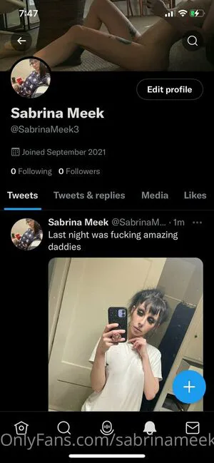 Sabrinameek OnlyFans Leaked Free Thumbnail Picture - #tK5PRa57Yy