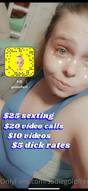 Sadiegoldfree OnlyFans Leaked Free Thumbnail Picture - #J1ySzdJXCN